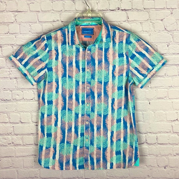 MTL Apperal Other - MTL Apparel Mens Pastel Coloured Slim Fit Button Down Shirt. Size: Medium